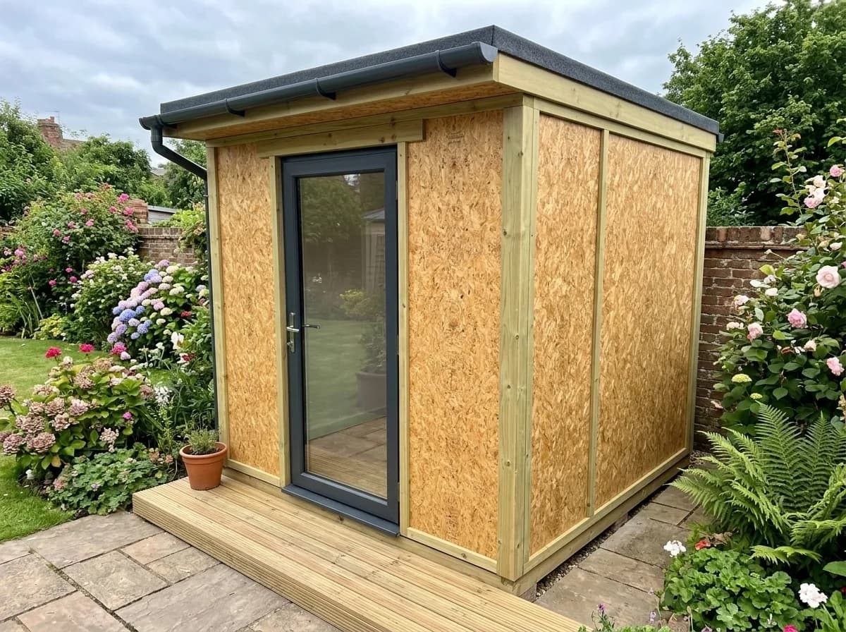 Garden Room 16 - Compact Garden Studio Quba 2.00m × 2.00m — 2.00m × 2.00m SIP garden room